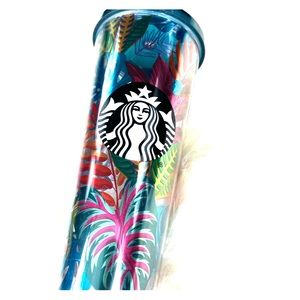 Starbucks Tropical Leaf Tumbler HTF
